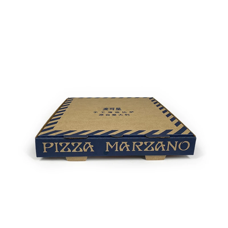 China Wholesale kraft paper pizza box cartons Cheap Recycle corrugated paper pizza box
