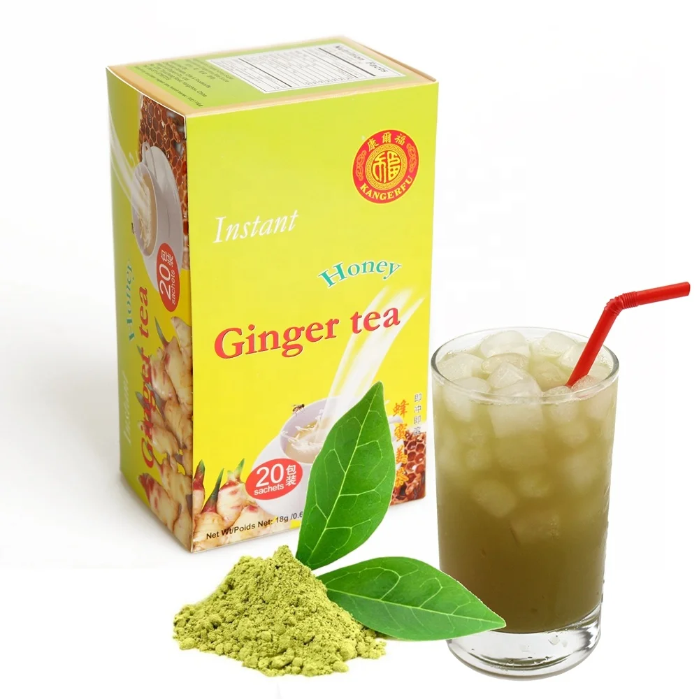 Оптовая продажа, высококачественный здоровый зеленый чай, имбирный чай, мгновенный зеленый чай, имбирный напиток