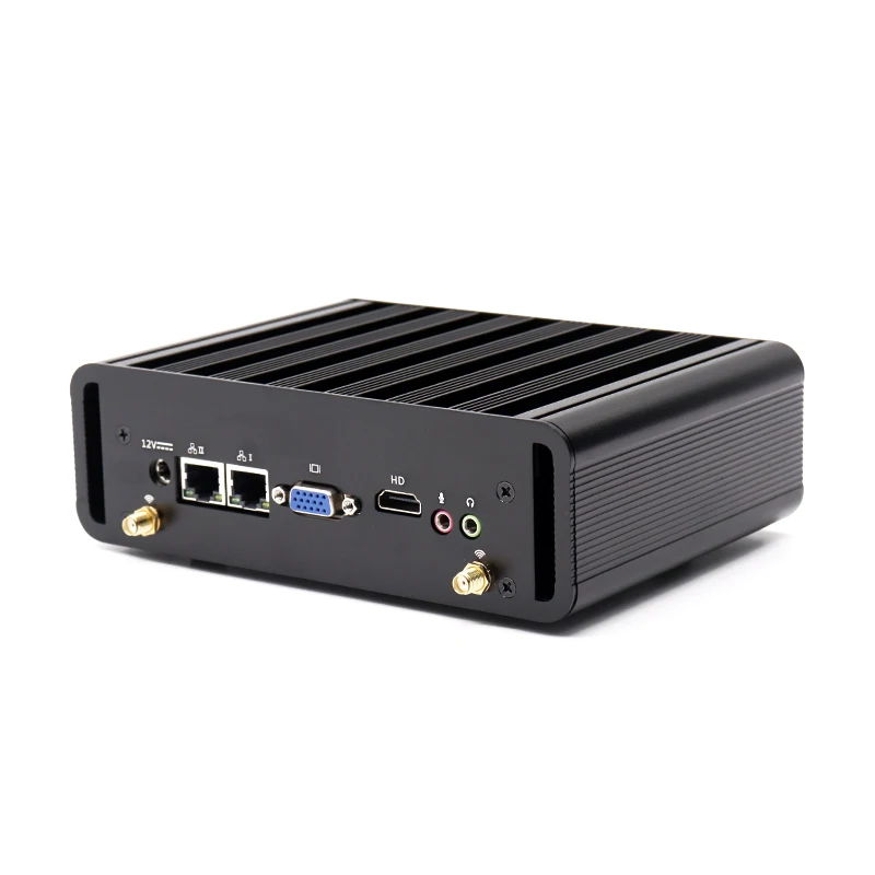  Безвентиляторный X86 ПК i5 4200U с 2 lan 2com i3 5005U для мини-ПК Linux RS485