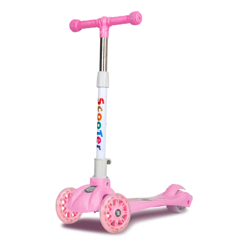 3 колесный детский скутер игрушки ножная педаль скутер с регулировкой по высоте, 3-колёсный Детский самокат