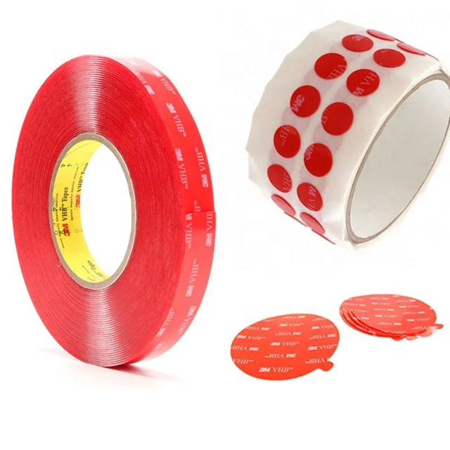3M 4905 Transparent Acrylic Nano Double-Sided Tape High Temperature Waterproof and Strong for Bathroom Decoration VHB TAPE  dual lock