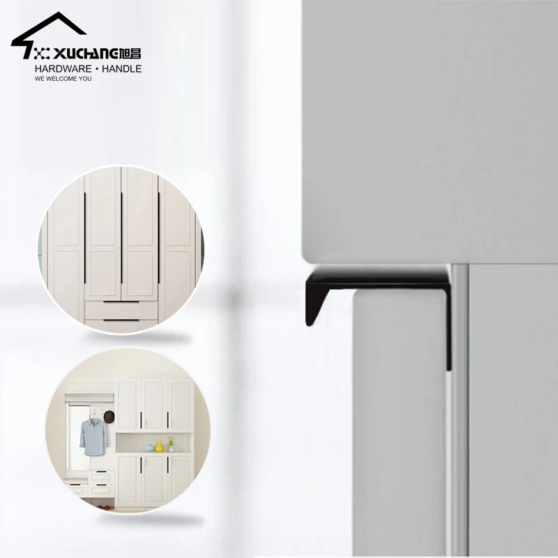 Aluminium Profile Kitchen Unite Cabinets Handel Handles Furniture Handle & Knob,furniture Handle & Knob Modern Simple 1 Pcs