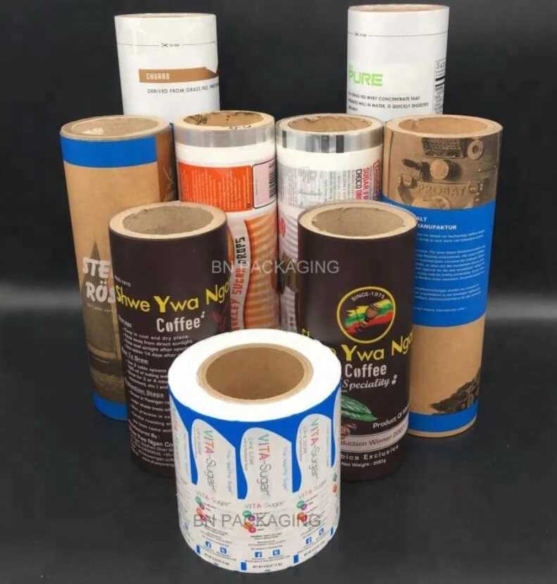 Eco-friendly Lamination Soft Cling Heat Shrink Wrap Kraft Paper Thick Sealing Plastic Bag Pla Film Roll