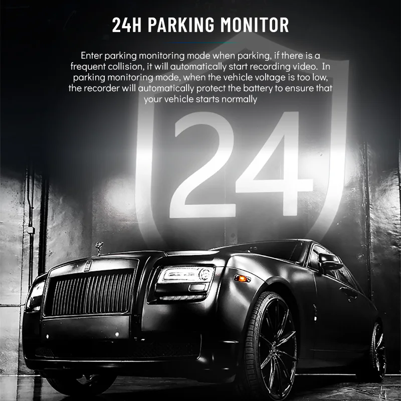 amazon gps car camera wifi 4k/2k dash cam front and rear wireless camara para carros dual dashcam for semi truck