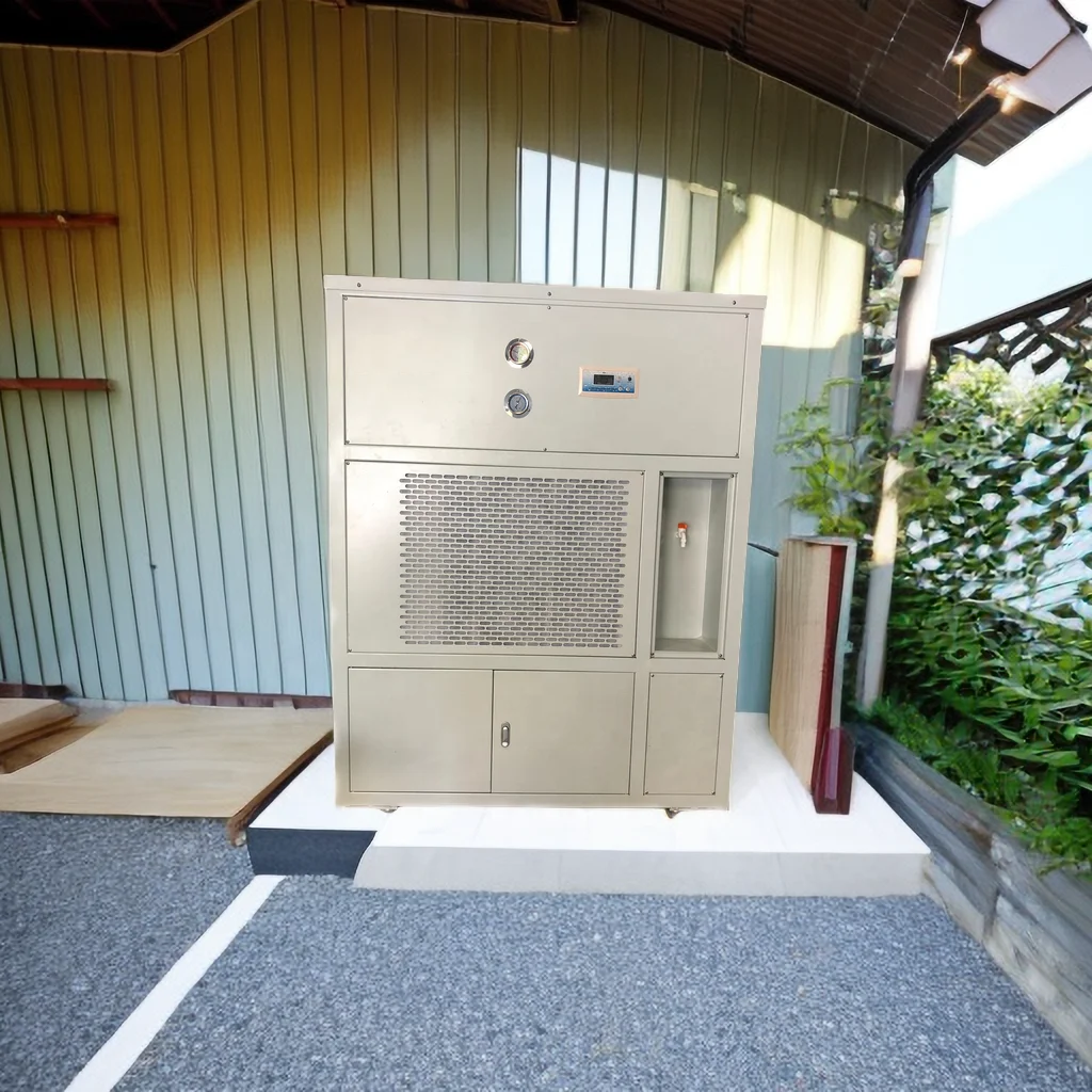 Energy Saving Auto Stop Function Air Atmospheric Water Generator Industrial Standing Atmospheric Water Generator