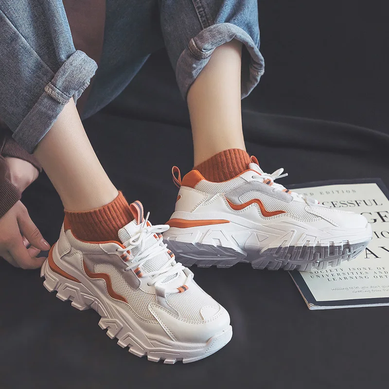 Putian Brand Logo Sneakers Men Women Breathable Jogging Shock Absorption Casual Running Tennis Shoes