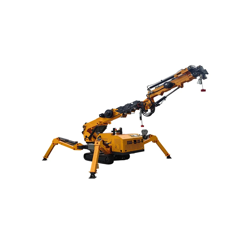 GEB brand truck with manipulator crane 6 ton 6 ton spider crane 6 ton mini crane