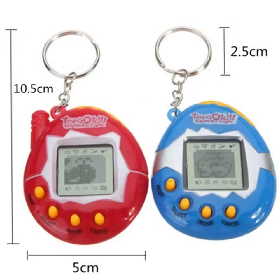 Tamagotchi Color Mix Handheld Virtual Pet Game 168 in 1 90S Nostalgic 49 Pets Egg Pet Machine Toy Funny Tamagochi For kids