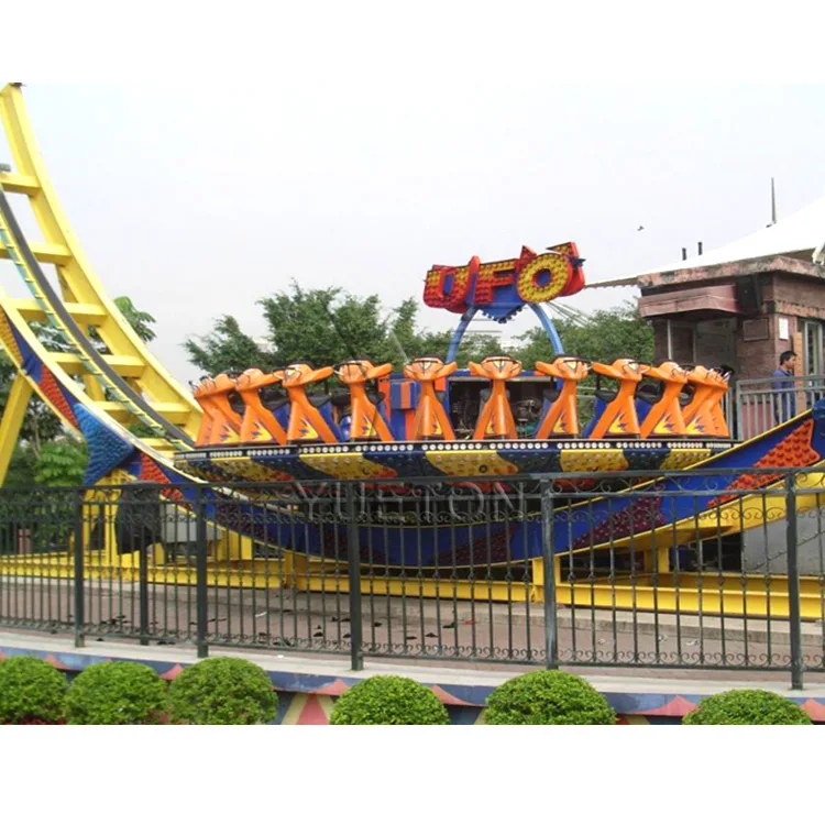 Amusement Park Factories Fairground Attraction Swing Mega Disco Flying UFO Rides in China For Sale