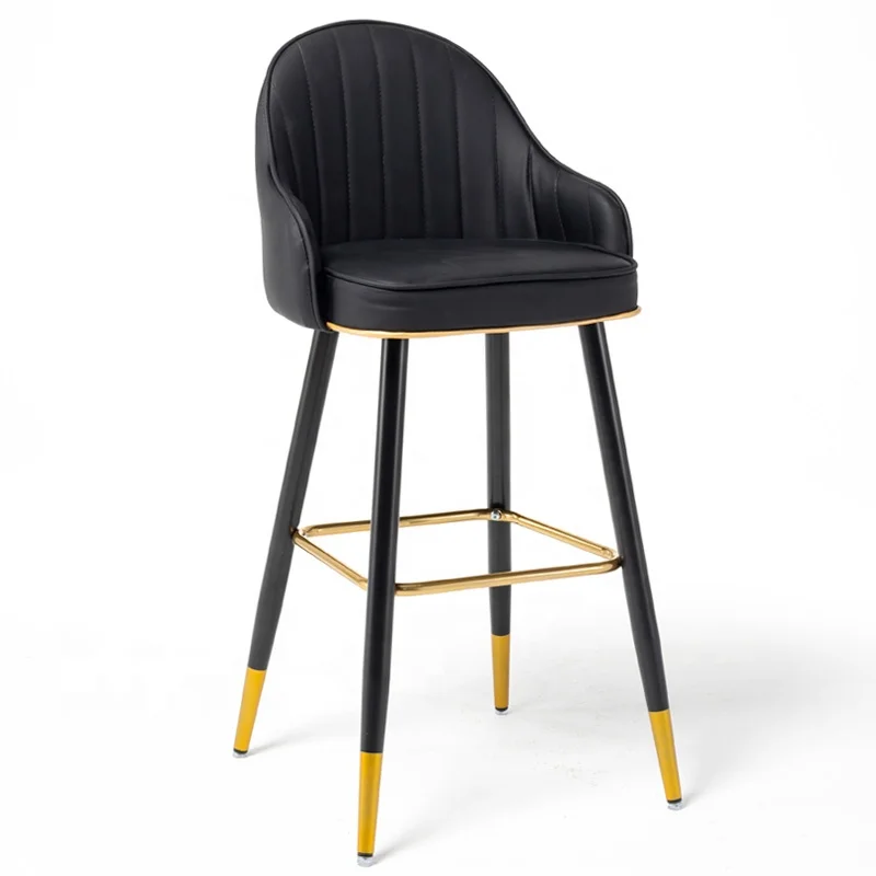 
high quality Wrought iron bar chair bar stool armchair Front desk 