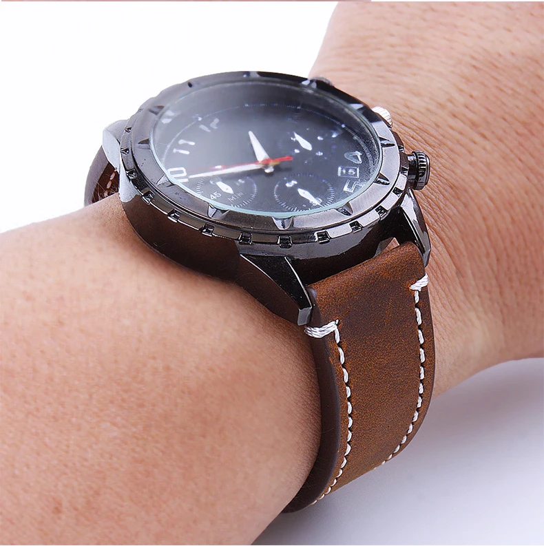 В наличии горячая распродажа ремешок из кожи crazy horse для умных часов Panerai