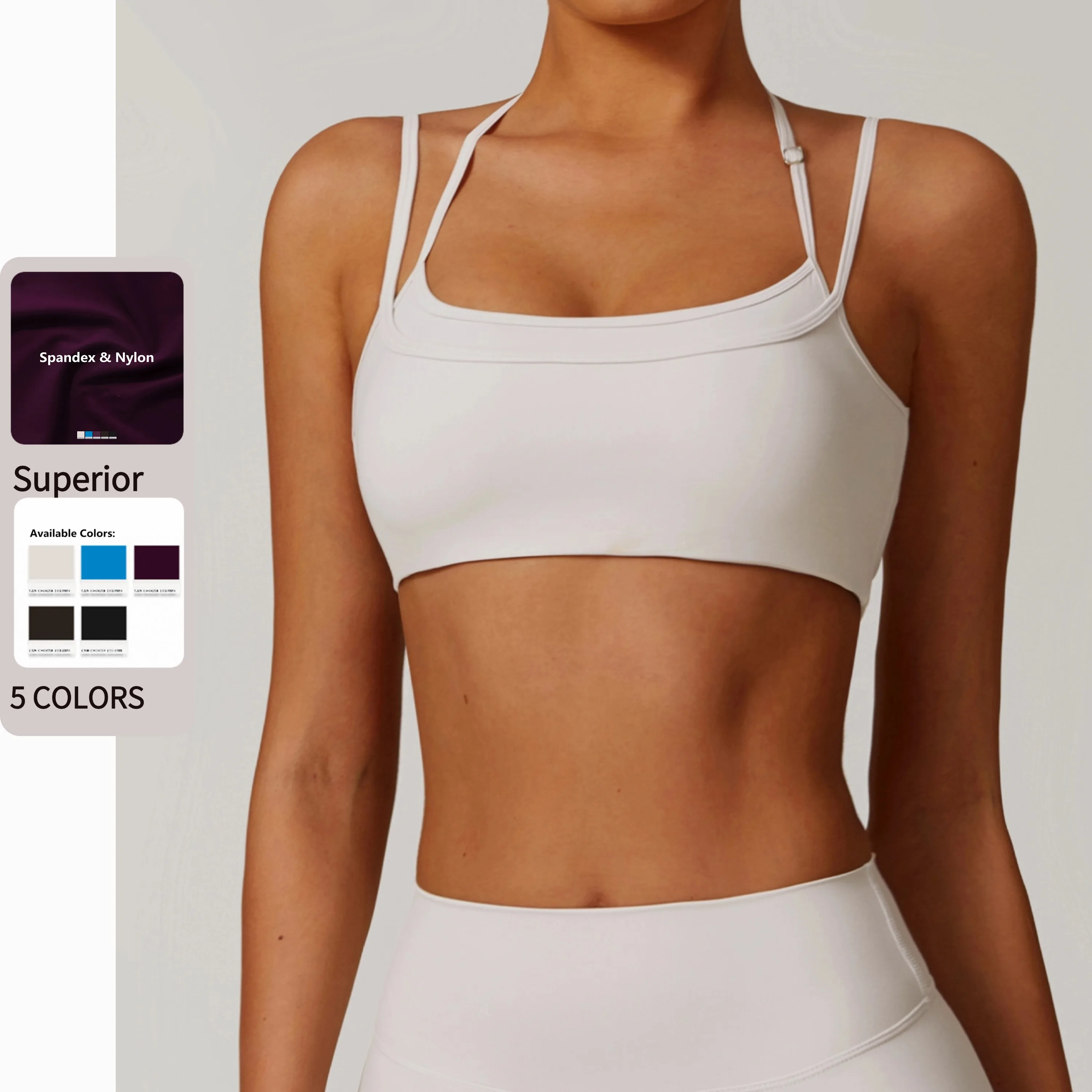 omen Custom Logo Yoga Wear Quick Drying Workout Sports Clothing Women  Gym Yoga Sports Bra Corset Top