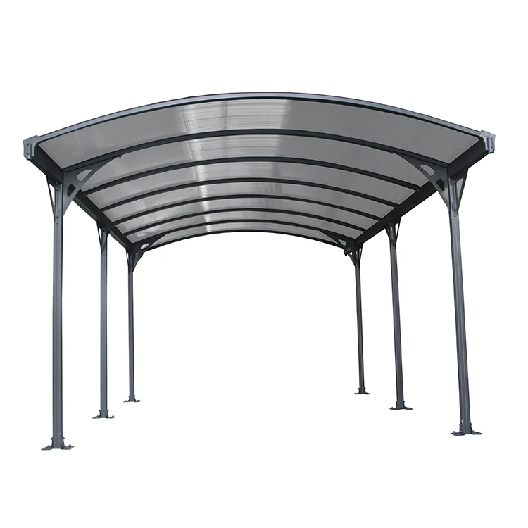 CE Certificated  16.7X10FT Aluminum Frame  Outdoor Garage Canopy Outside Carport