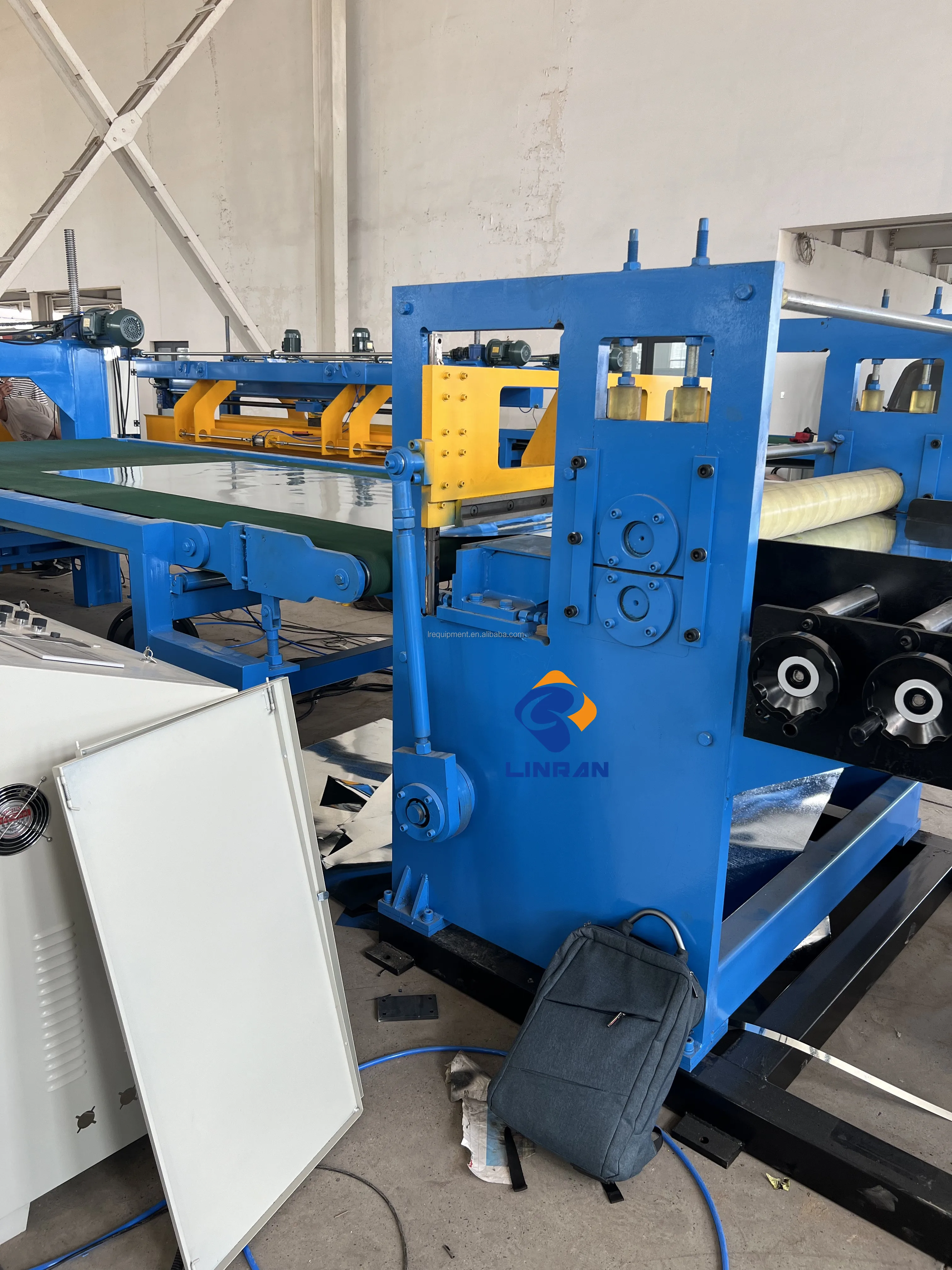 Metal Straightener 4mm Sheet Steel Coil Flattening Leveling Straightening Machine