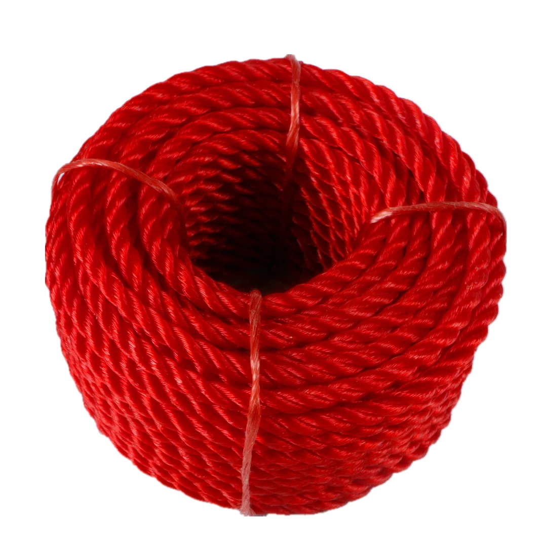 Китайский завод поставляет высокопрочный полиэтиленовый канат для упаковки пресс-подборщиков 3 или 4 нити под заказ