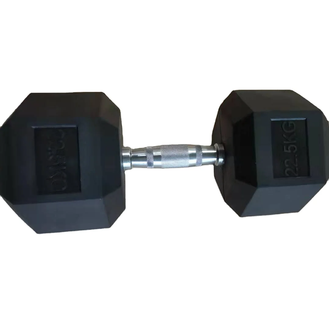 gym adjustable dumbbell set home fitness dumbbell boxed 50 kg iron electroplated barbell dumbbell