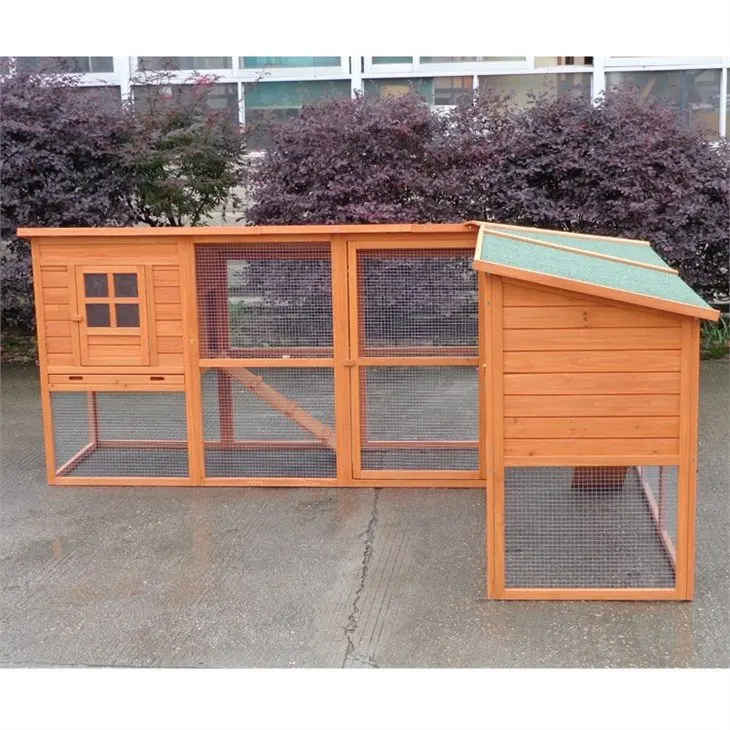 Outdoor Large chicken coop Hen  House Pet Cage Double House