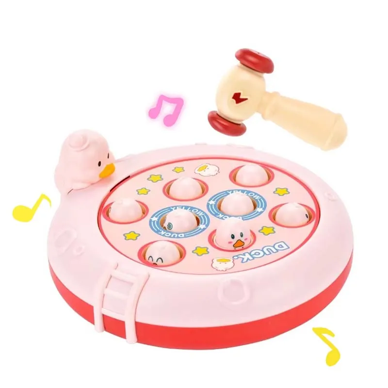 early educational toy baby play game toy Light Music Turntable Whac-a-Mole Educational Game toy