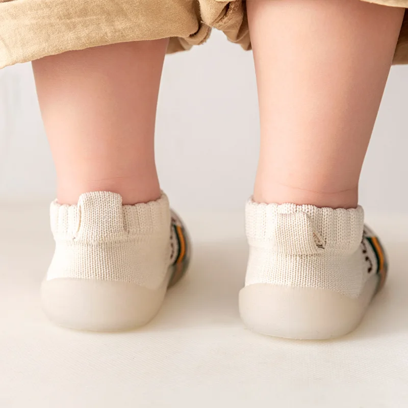 Children shoes boys and girls  children socks shoes soft breathable non-slip fly weave  baby toddler shoes