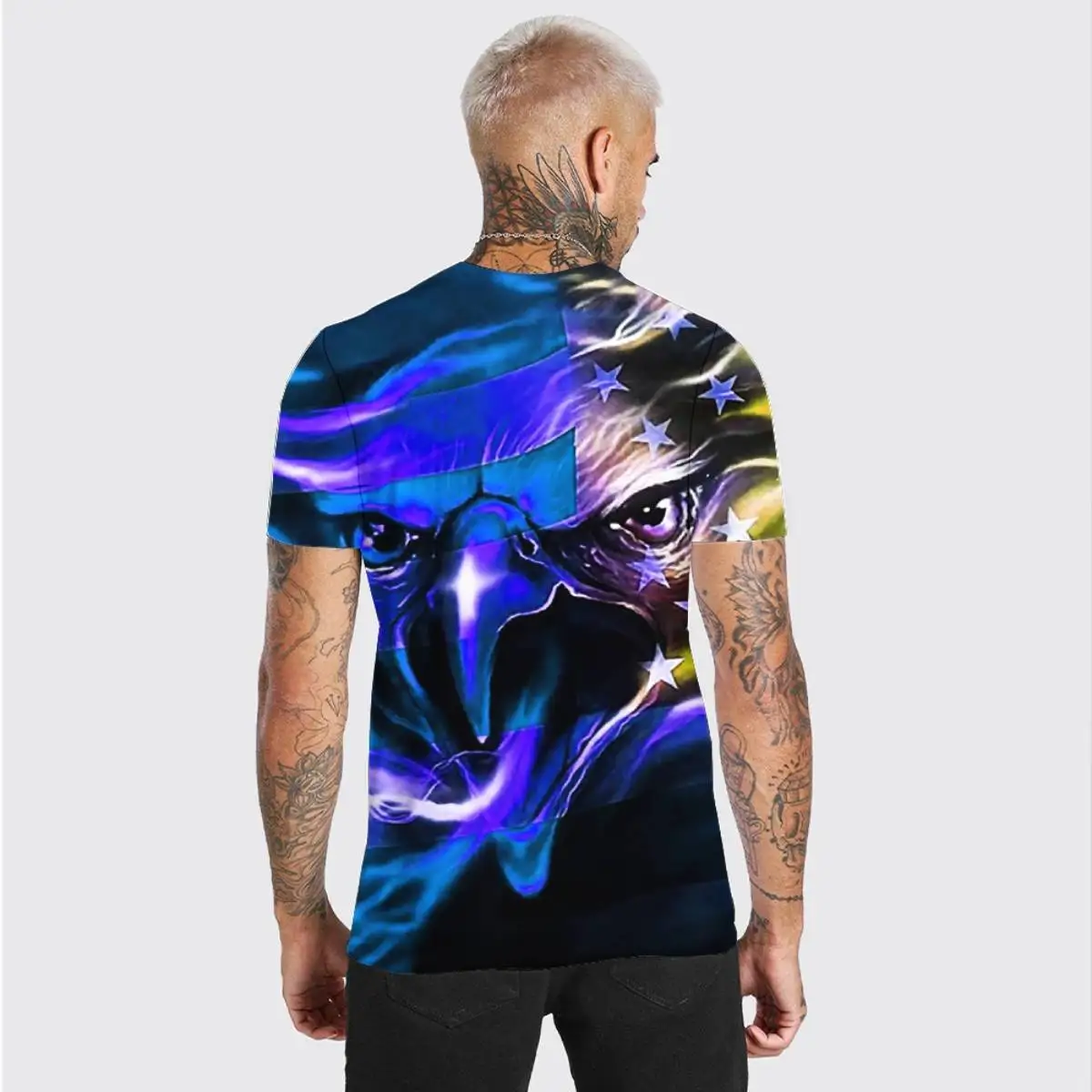 Fashion Unisex T Shirt Custom Logo Hip hop Punk Style Casual Streetwear Clothes Mens 3D Printed Children T-shirts