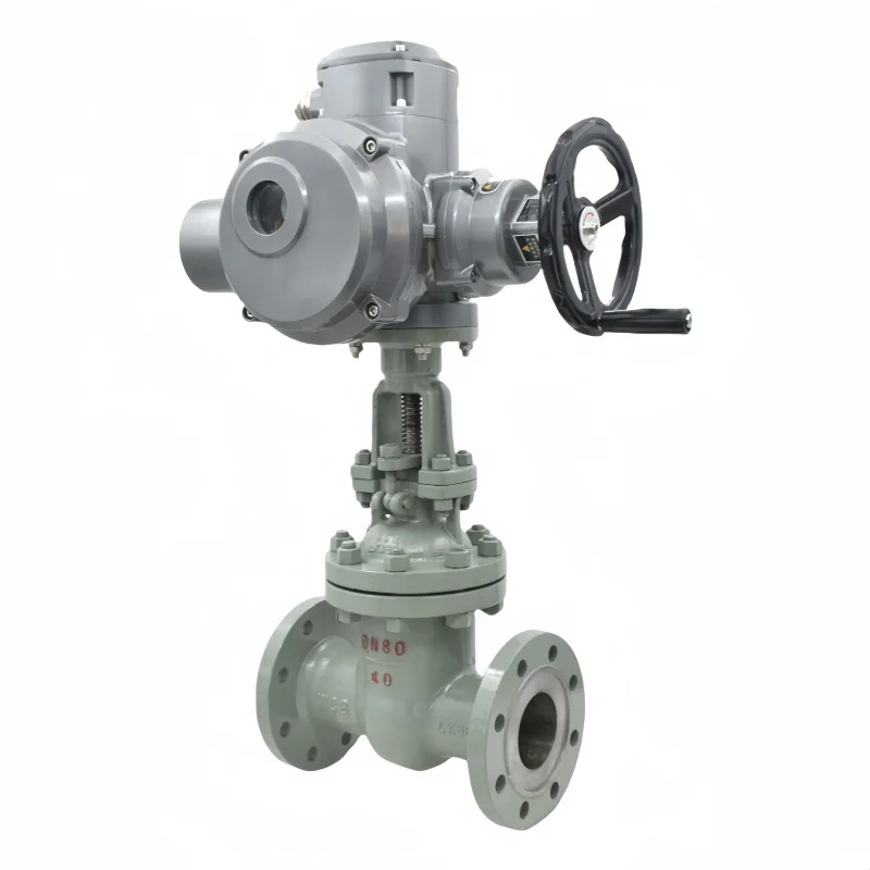 DN50 Boiler High Temperature Resistant Steam Thermal Oil High Pressure AC110V Electric Cast Steel Flange Gate Valve
