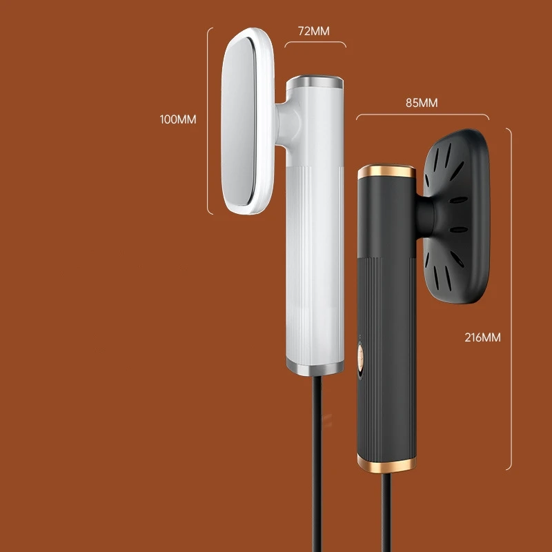 Mini USB recharging handheld garment steamer iron travel portable clothes fabric flat hanging garment steamer