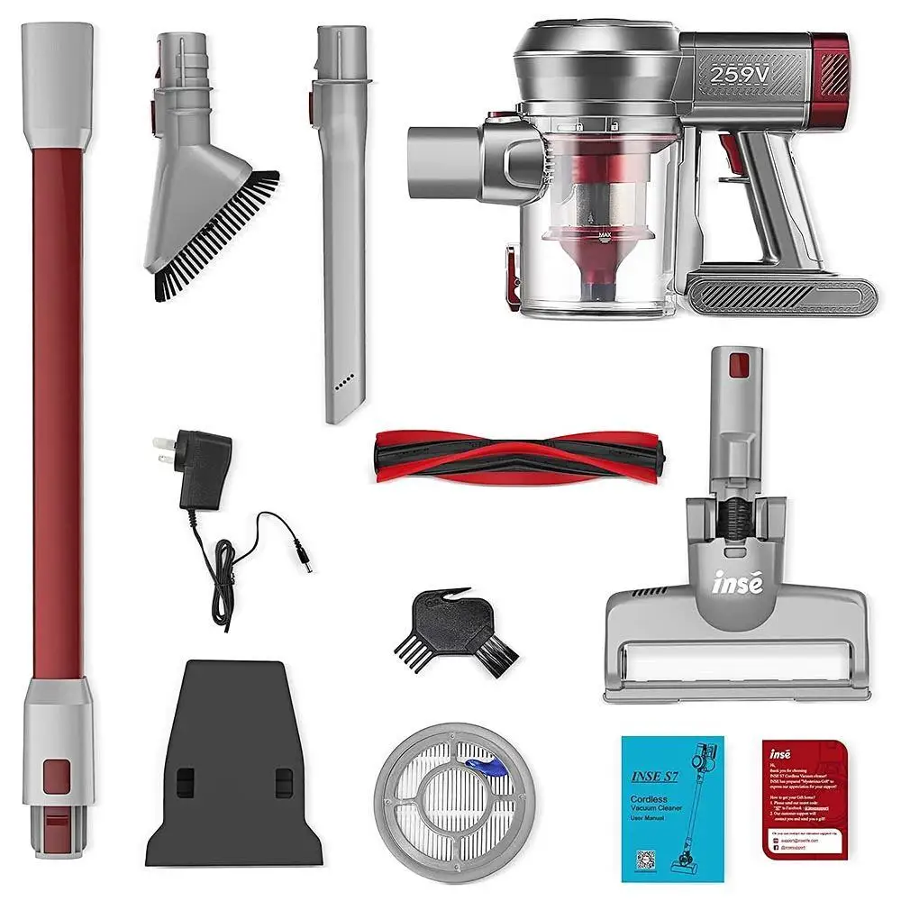 INSE S7 Electronics Coin Operated Small Vacuum Cleaner Spare Parts Price Vacuum Cleaner Canister Vacuum Extractor Cleaner