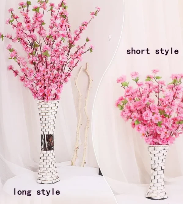 Simulation peach blossom single dried flower