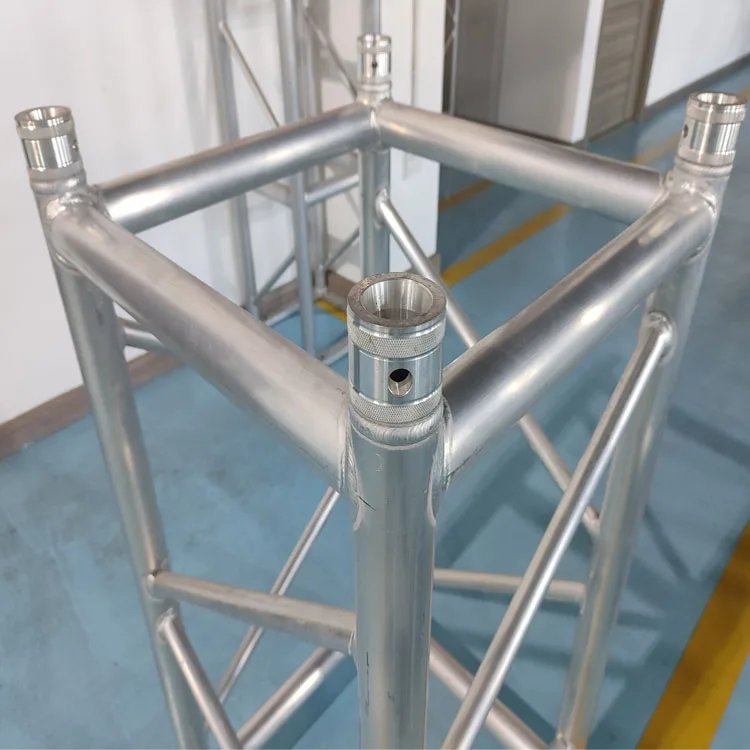 Global Goal Post Truss Led Screen Heavy Loading Truss Aluminum Spigot Square Lighting Stage Truss On Sale