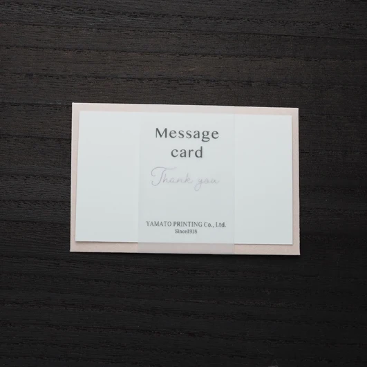 Wholesale High Quality Personal Message Printing Card Custom