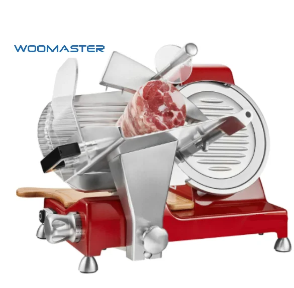 Woomaster Commercial Automatic Food Meat Slicer with Finger protection