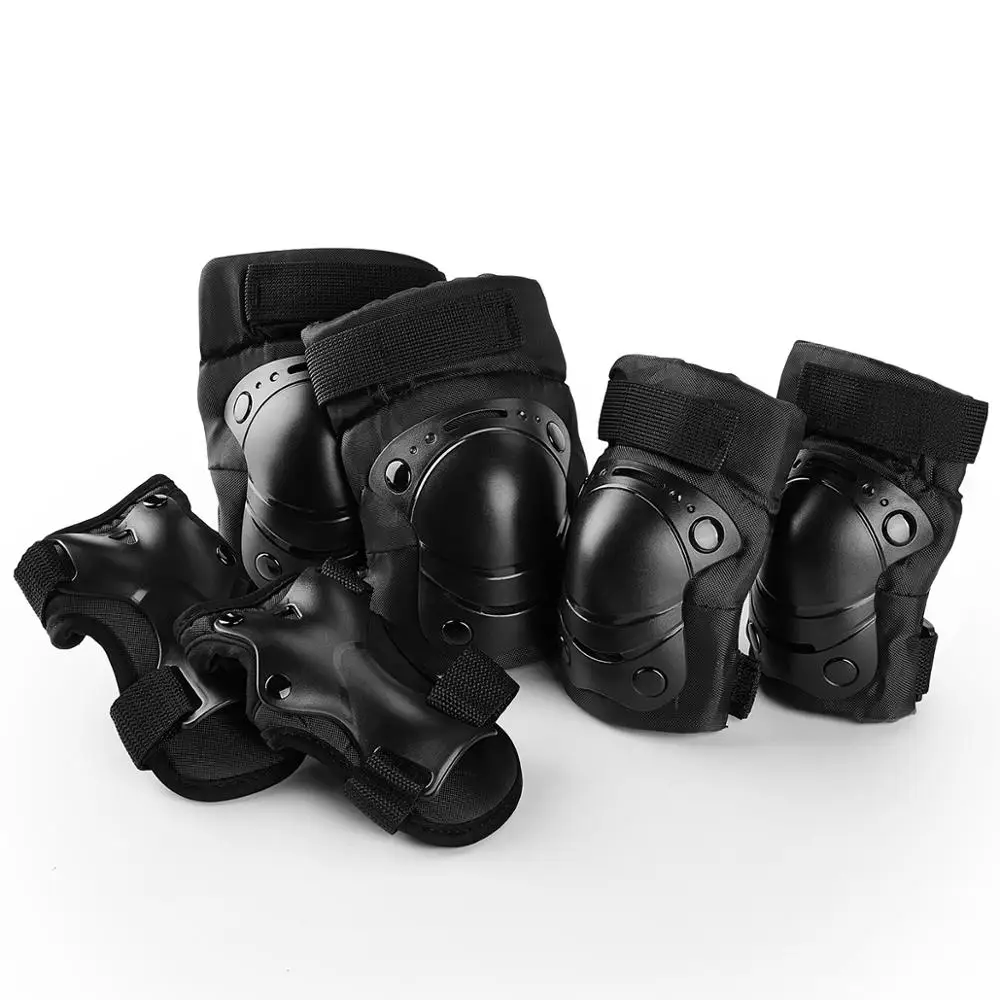 
Knee/Elbow Pads Wrist Guard For Roller Skate Football Sports Protective Gear Sports Safety Protector 