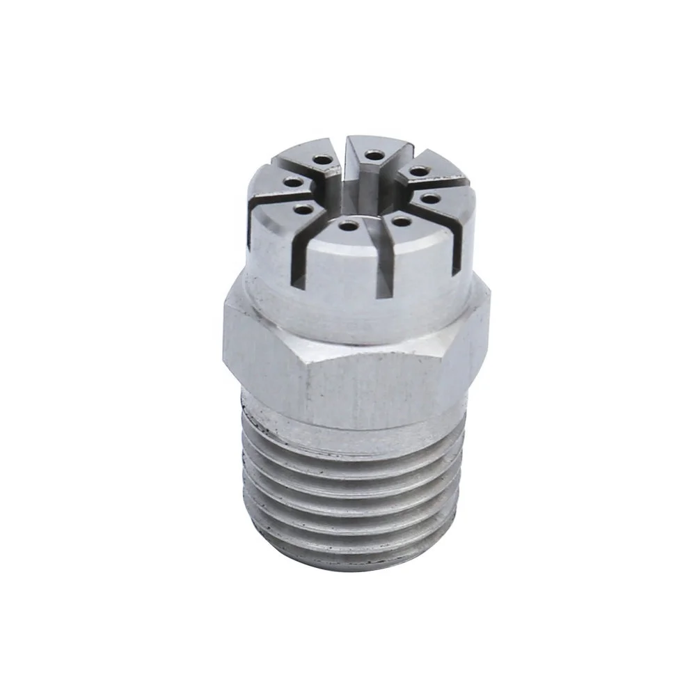 Multi -Hole Full Cone Air Round Stainless Steel  Solid Stream Air Nozzle