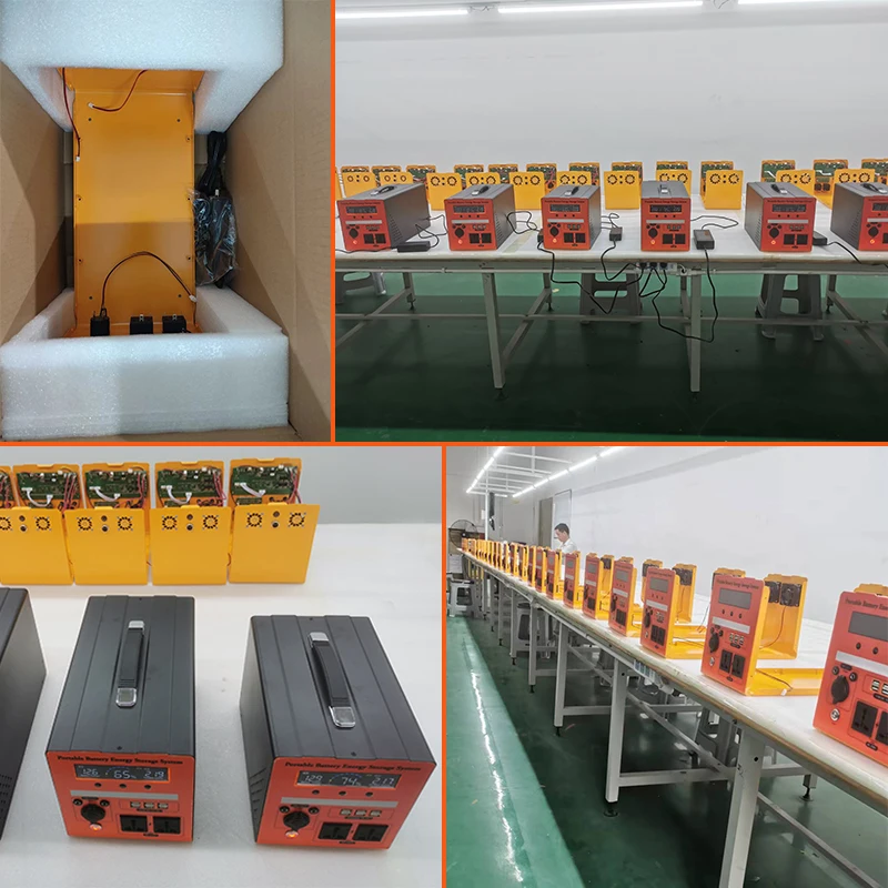 Portable 700w 1100w 1500w LFP  Battery for Solar Power System