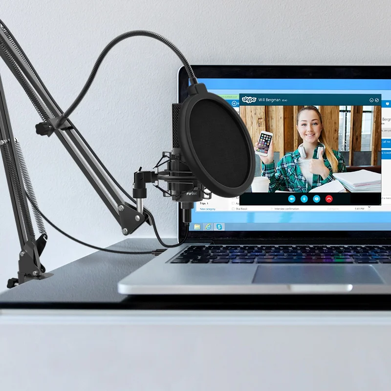 Fifine K780 Mic Kit USB микрофон с подставкой для игр