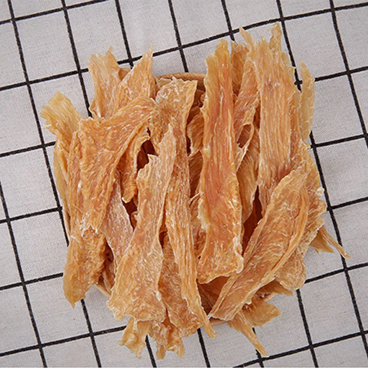 Yuanfei 2021 Safety Healthy Pet 100g new Natural Chicken Fillet Dog snack Treats