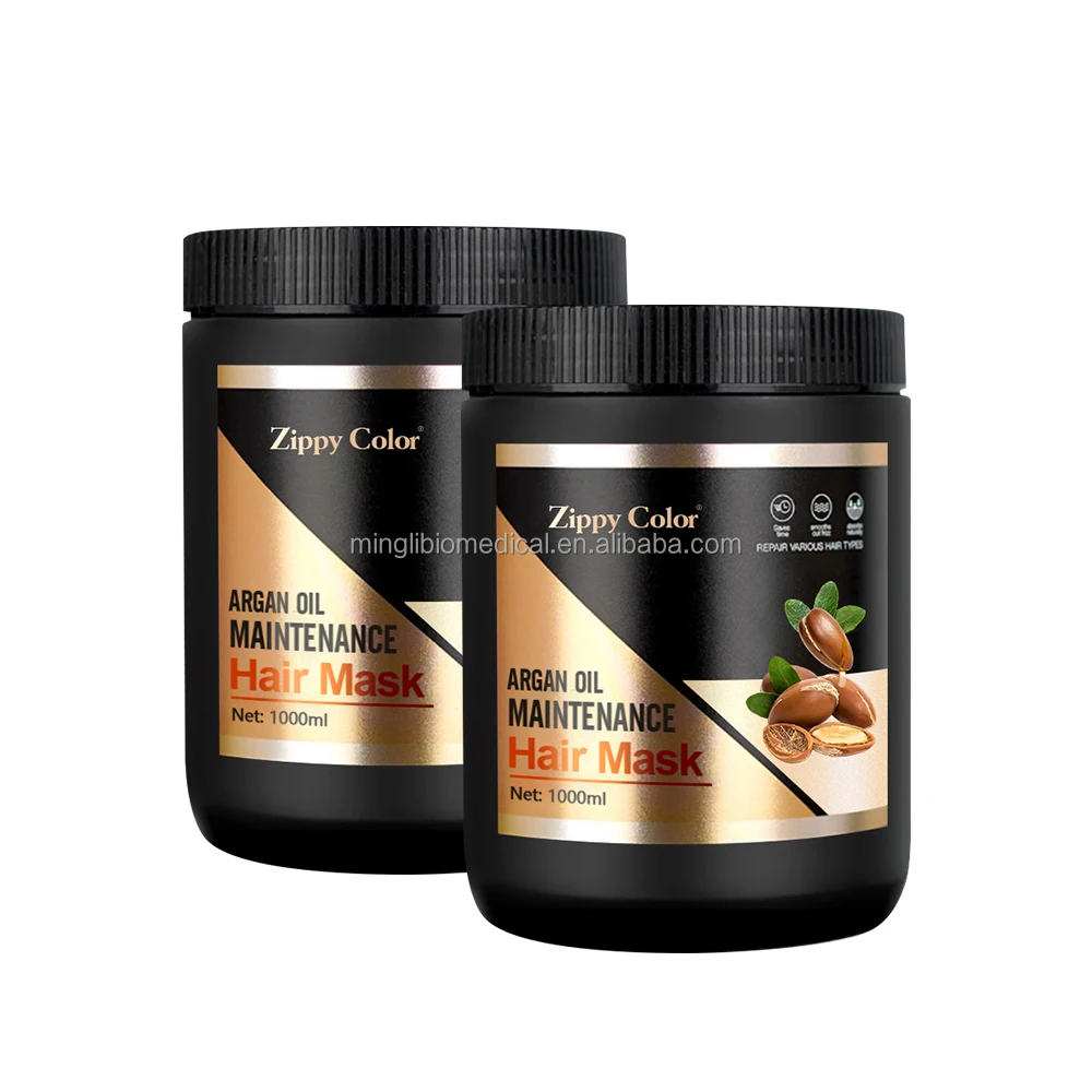 100% Organic Hair Mask Coconut Nourishing Protein Powder Hair Mask Oem Custom Label Olive Essence Hair Mask