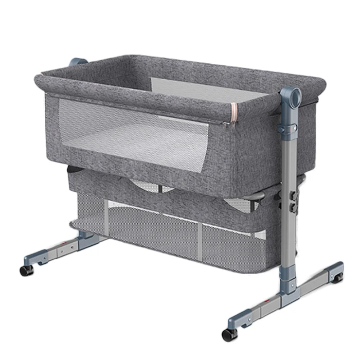 
High quality new style baby crib/ portable bed side crib with multifunction 