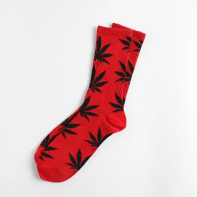 
hip hop Men leaf socks Maple Socks Weed fancy crew socks 