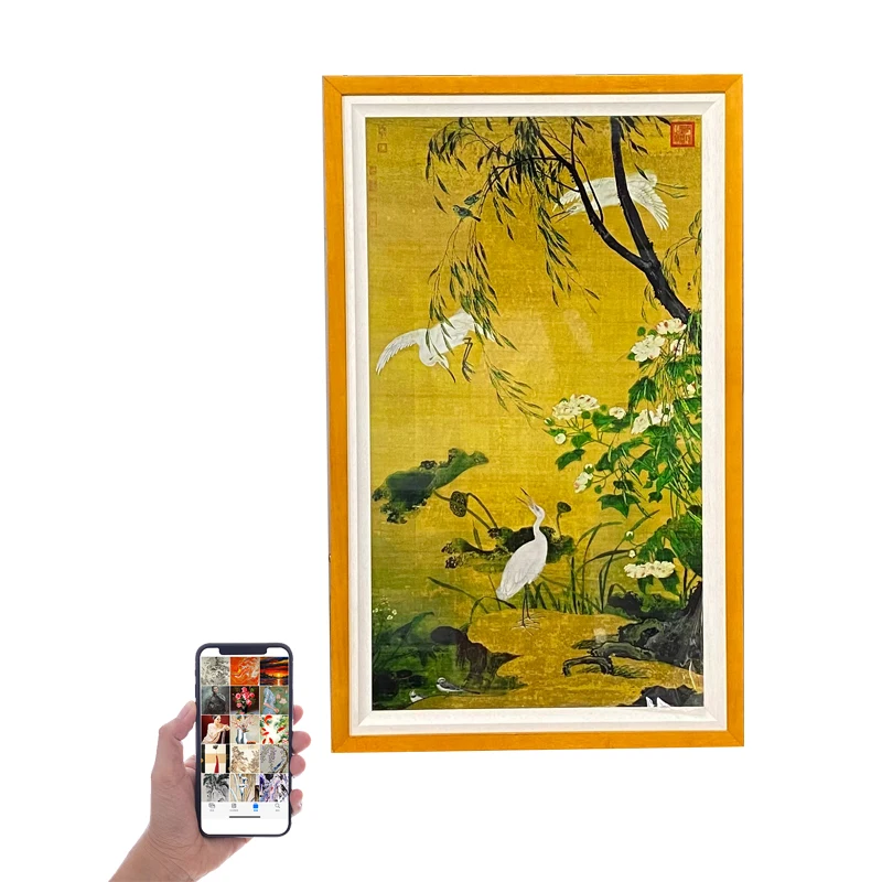 Пользовательский китайский оптовый видео экран картина большая цифровая фоторамка 40 дюймов
