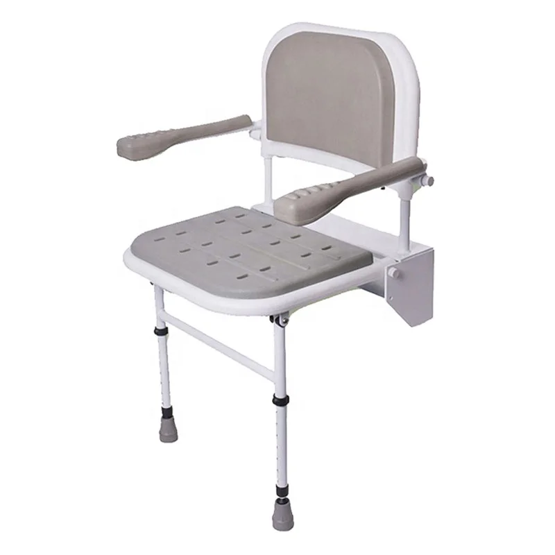 
Medical Adjustable Wall Mounted Bath Seat For Old People 