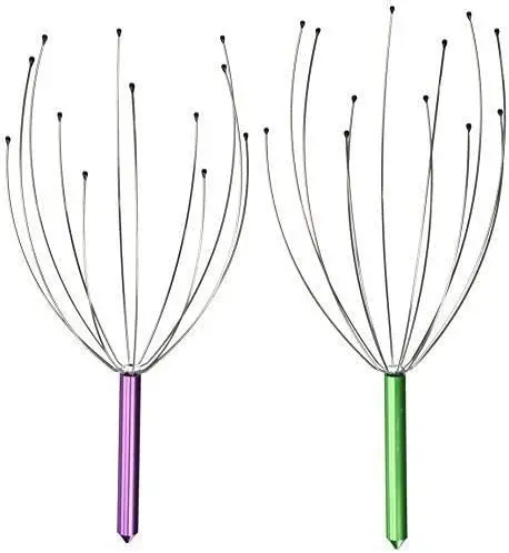 High Quality Stainless Steel Octopus Head Massager Steel Wire Octopus Scalp Massage Claw Head Relax Massage Claw