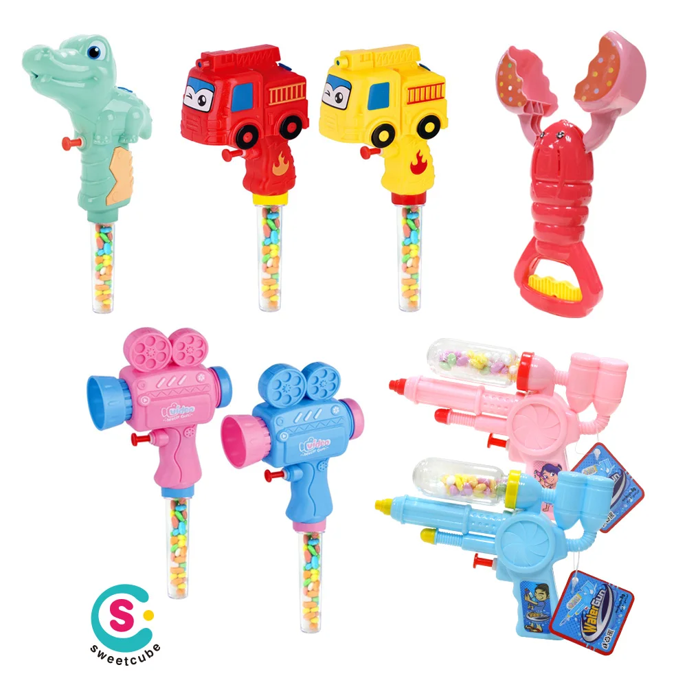 Summer candy toys hot selling water gun candy