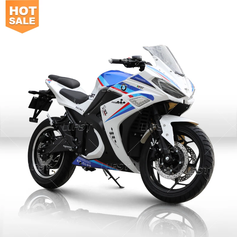 17 Inch Big Wheel E-Bike 6000W Electric Motorcycle Long Range High Speed 130 mph 72V Lithium Battery Electric Street Scooter