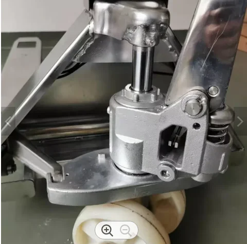 2500kg AC pump stainless steel 304 Nylon PU wheel manual hand pallet truck