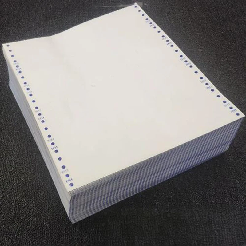 Высококачественная бумага для непрерывной печати ncr a4 ncr 80gsm компьютерная бумага ncr безуглеродная бумага