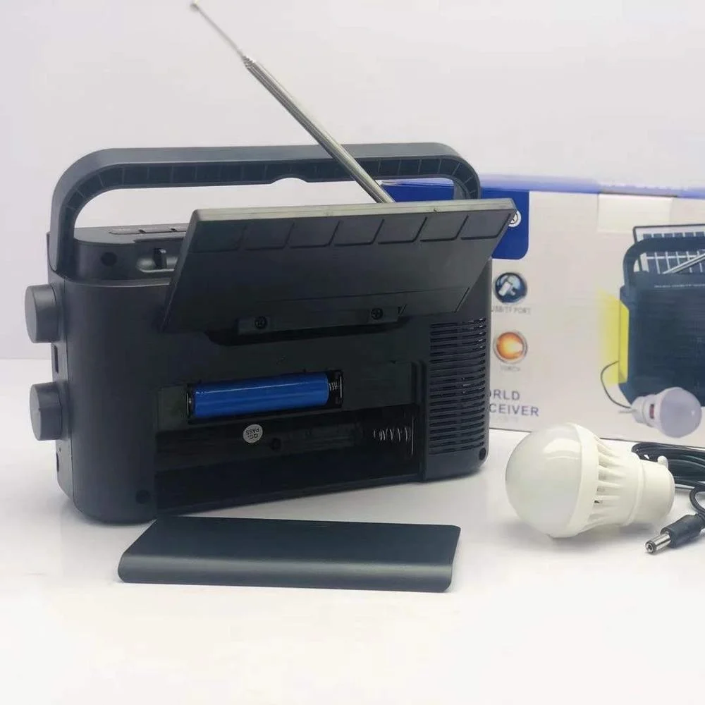 NNS 920SL FM AM SW 3 диапазона перезаряжаемое радио со светом с USB SD TF Mp3 солнечным
