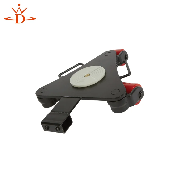 Rubber Wheel/Steel Wheel 12Ton 18Ton 360 Degree Heavy Duty Cargo Trolley/Load Moving Skate