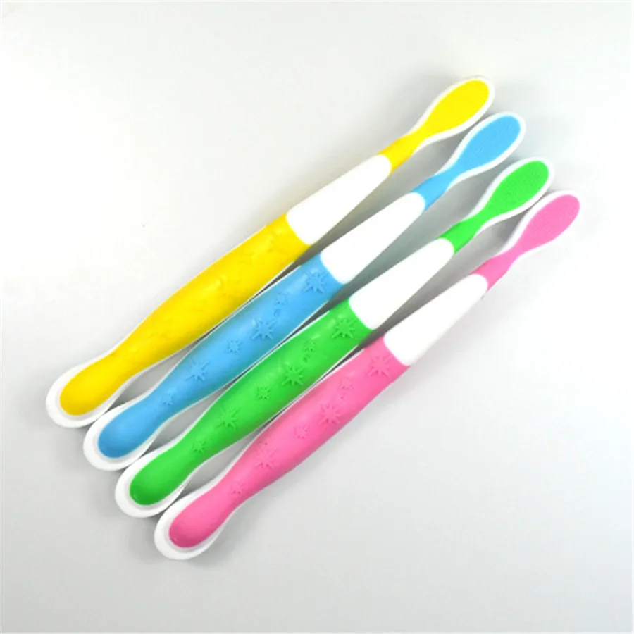 Cute Cartoon Corn Design Children Kids Toothbrush With PP Box Packing baby tooth brush design