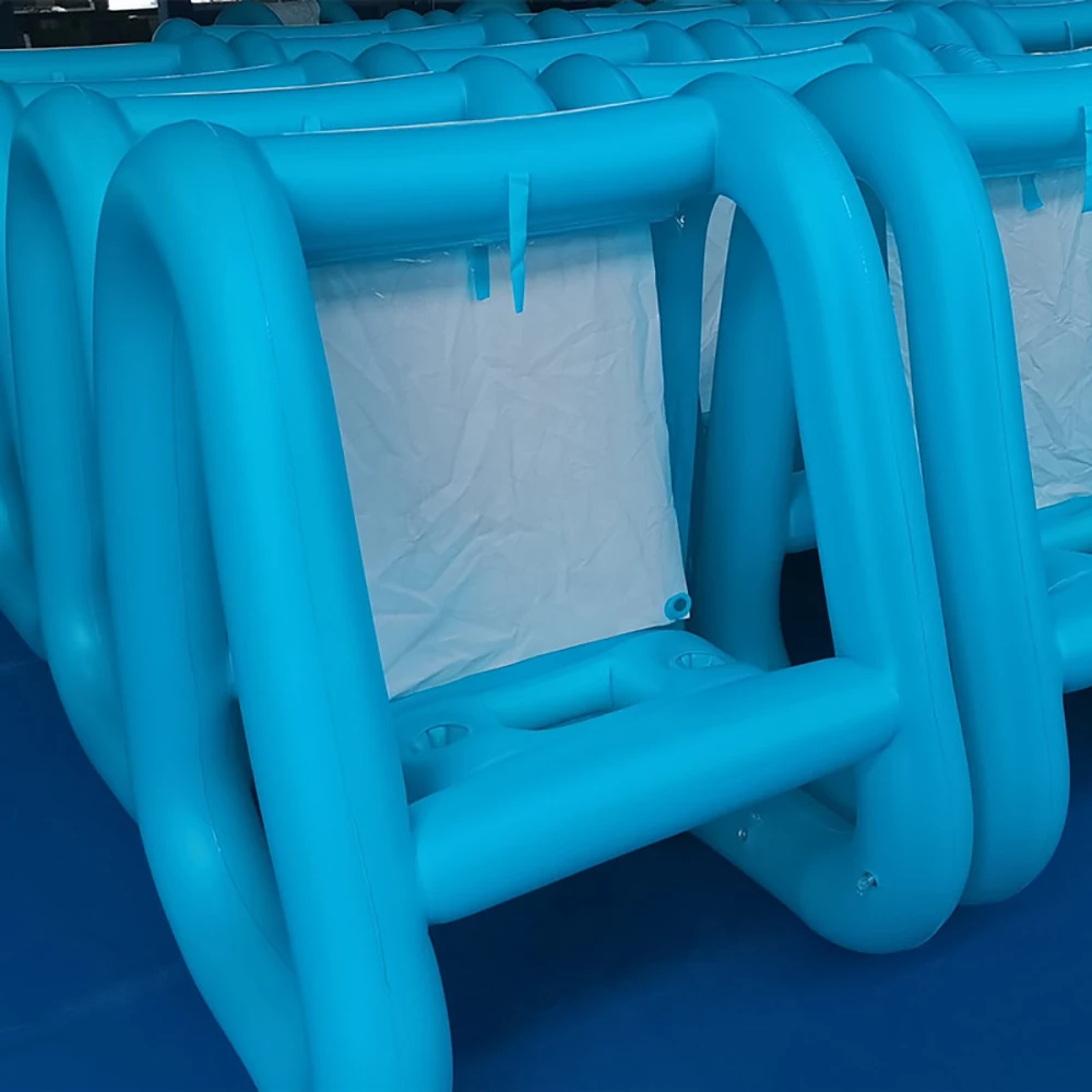 Factory Inflatable Backyard Painting Easel Indoor Outdoor Blow Up Art Easel with Sponges Paintbrush Holder